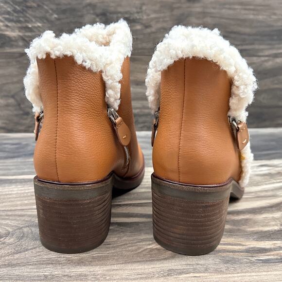 NIB Gentle Souls by Kenneth Cole 9M Best 65MM Zip Bootie Cozy Ankle Boots - Picture 7 of 11